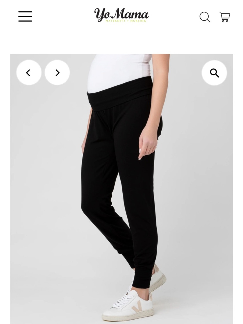 Ripe Black Maternity Leggings